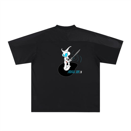 JUNGLE SKY Soccer Jersey - Black