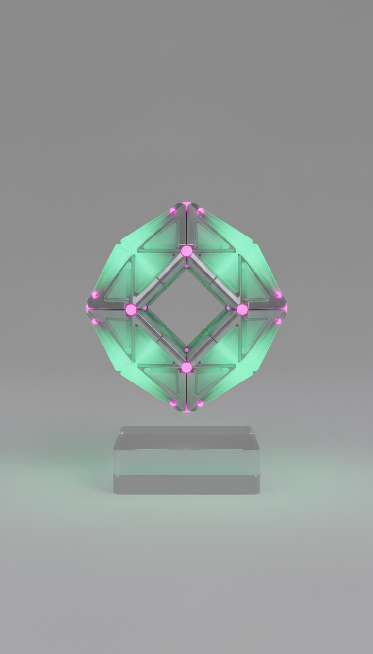 Glowing Green UV-Reactive Rave Accessory