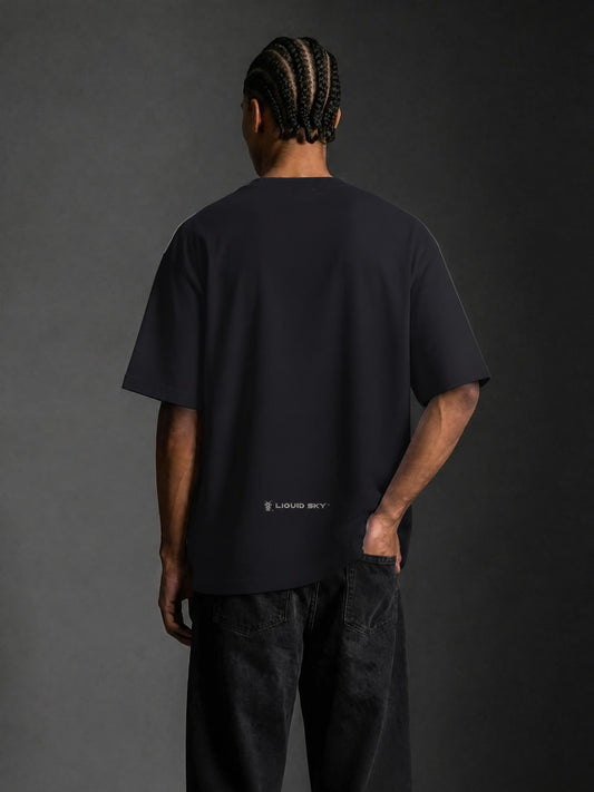 Plate Logo Oversized Heavy T