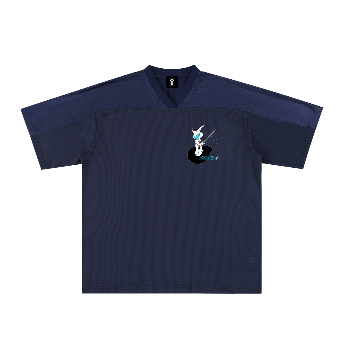 JUNGLE  SKY  V-Neck Soccer Jersey