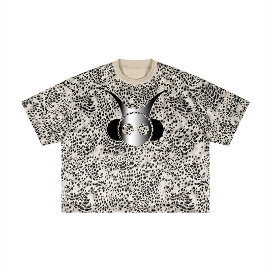 Astro head Leopard  Boxy T