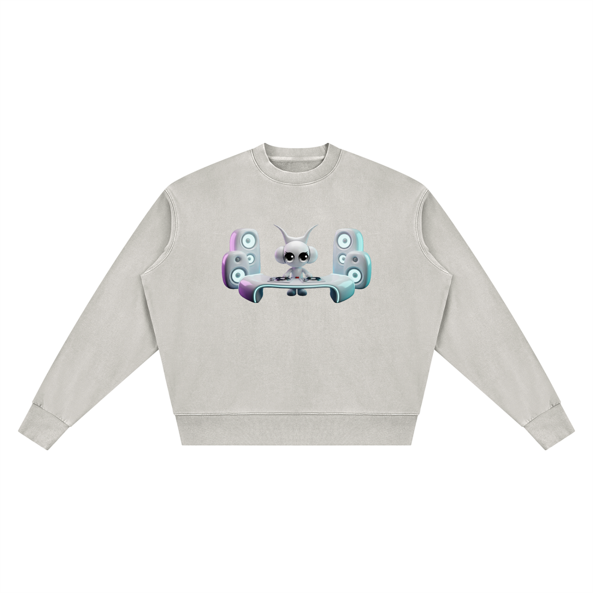 ASTRO 3DJ Sweatshirt( vintage wash)