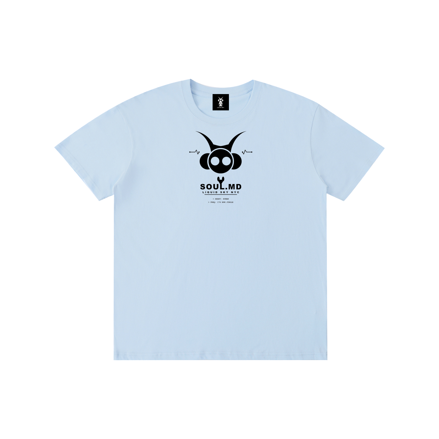 Soul.md blk print T-Shirt