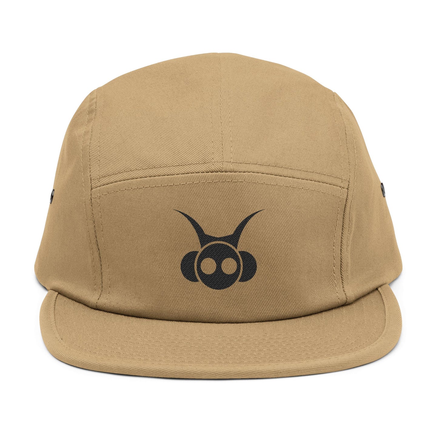 LIQUID SKY HEAD -Embroidered Beetle Skull 5-Panel Cap