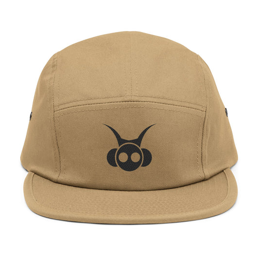 LIQUID SKY HEAD -Embroidered Beetle Skull 5-Panel Cap