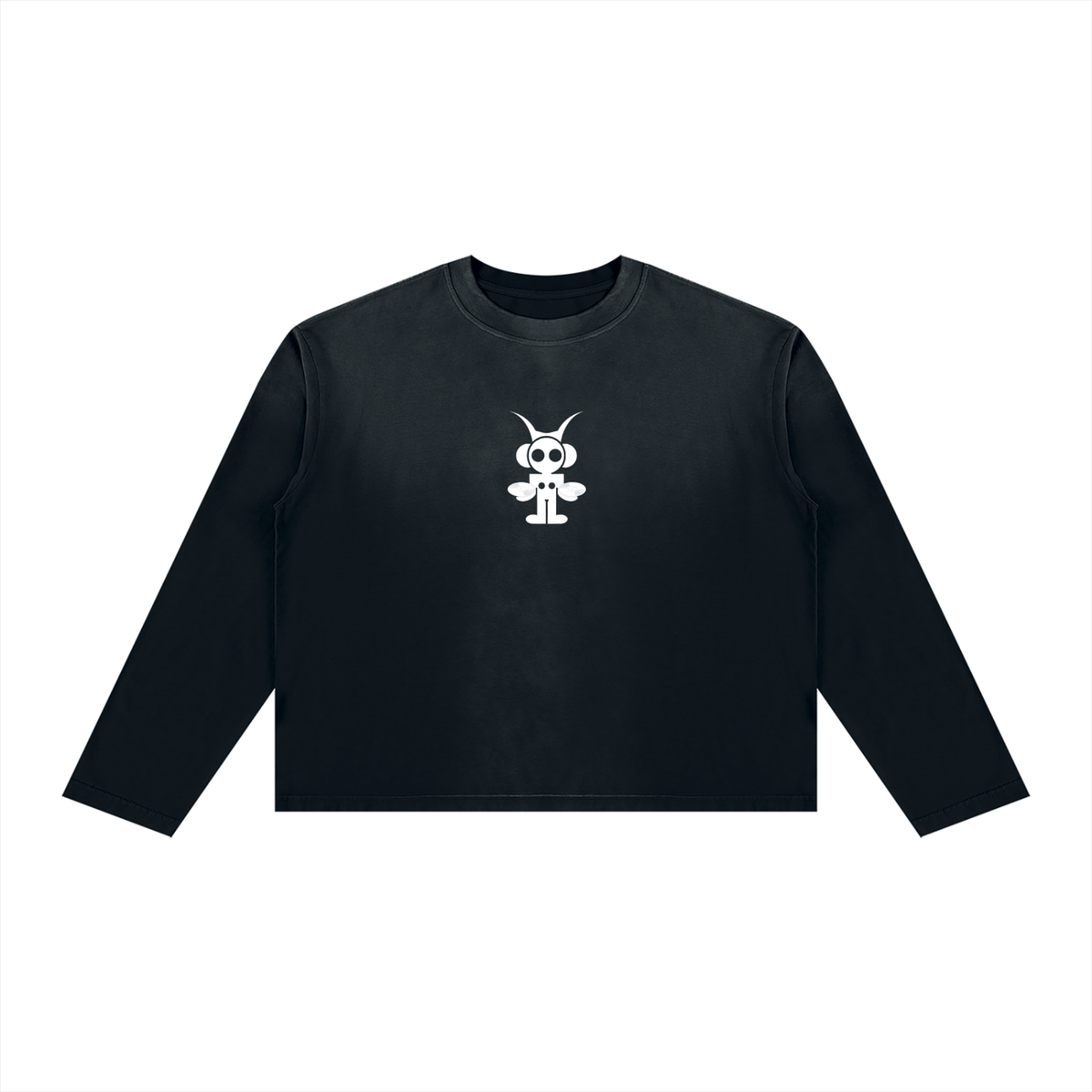 VINYL  Sunfade Boxy Long Sleeve T-Shirt
