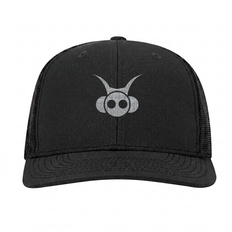 Astro head Embroidery Curved Mesh Cap