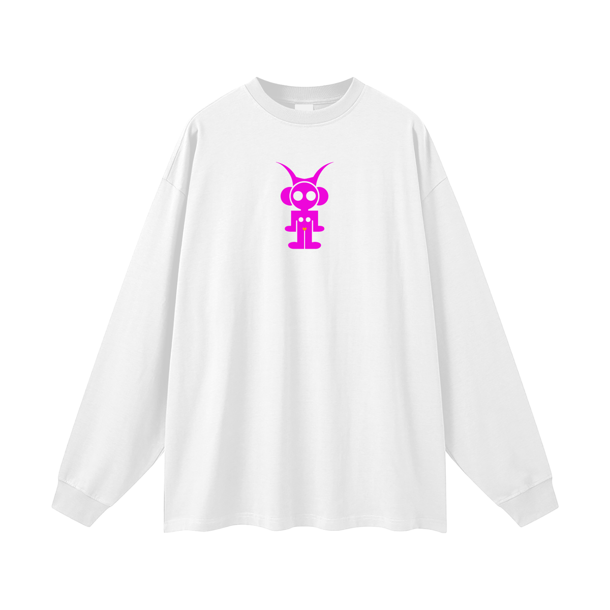 Astro Pink Oversized 9oz  Unisex Long Sleeve T