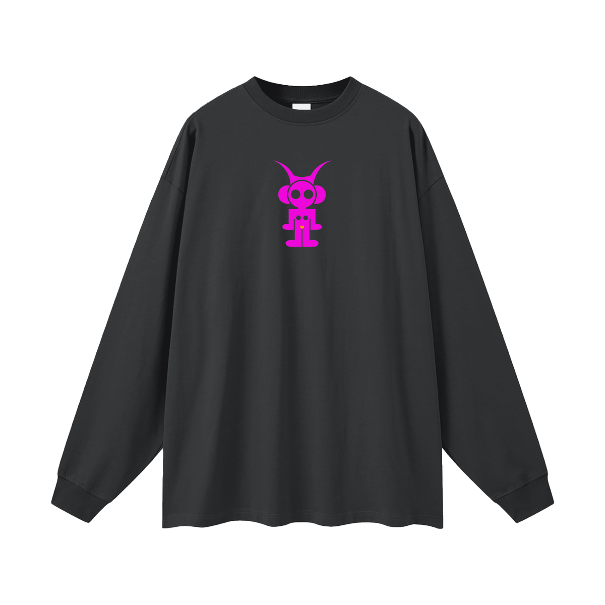 Astro Pink Oversized 9oz  Unisex Long Sleeve T