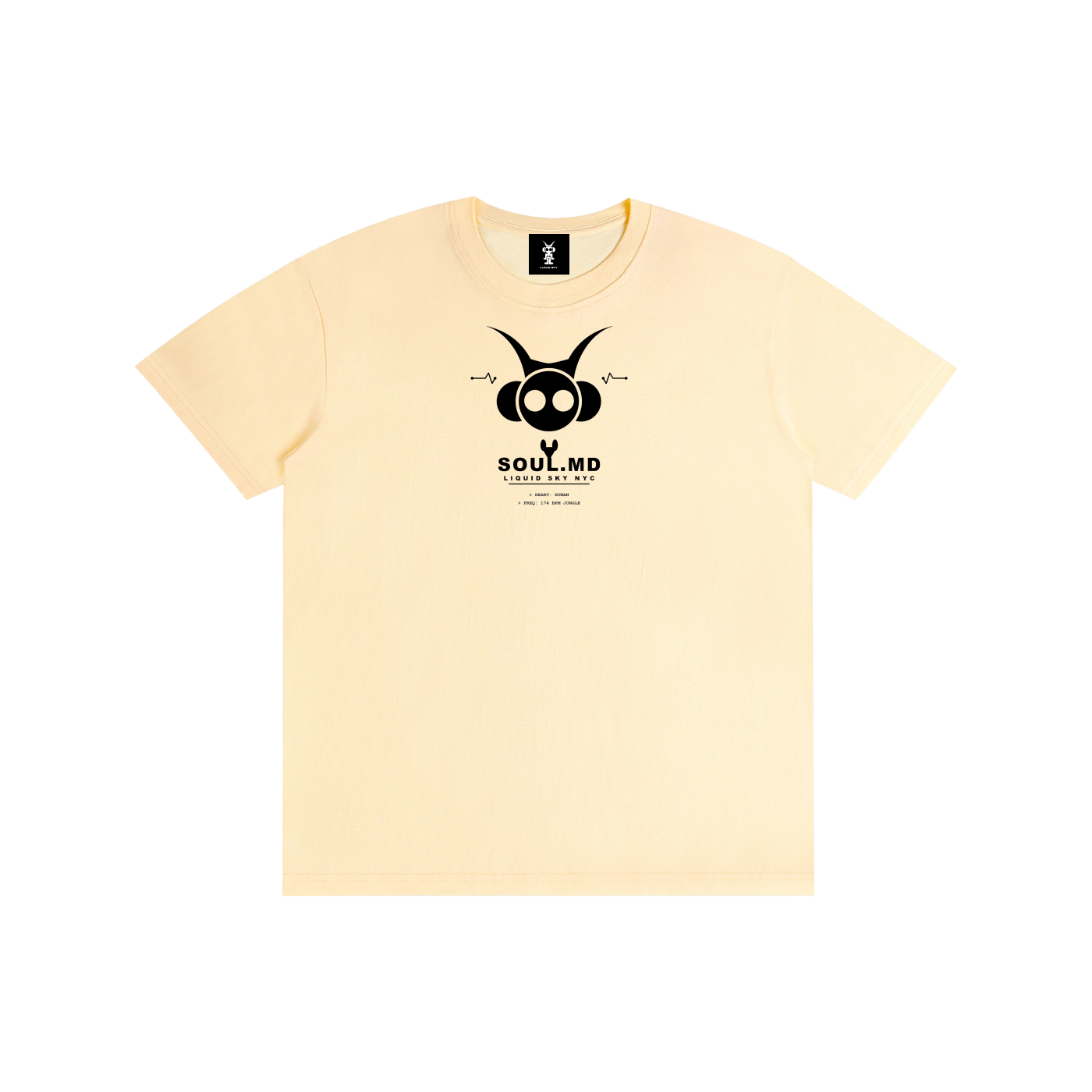 Soul.md blk print T-Shirt