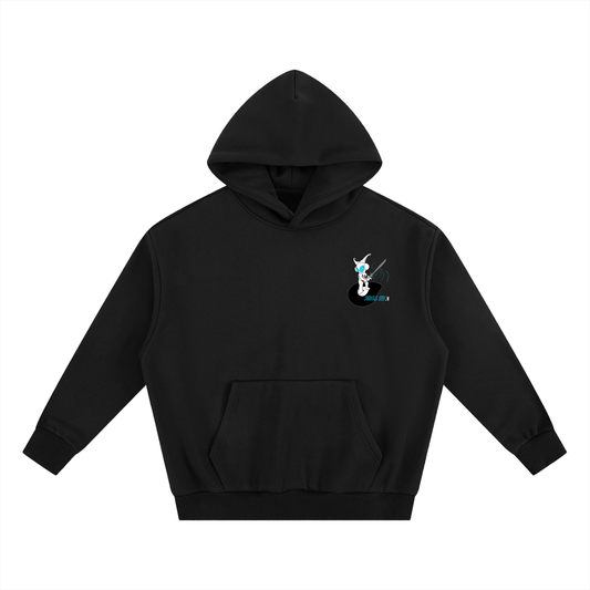 JUNGLE SKY Boxy Hoodie blk/grey