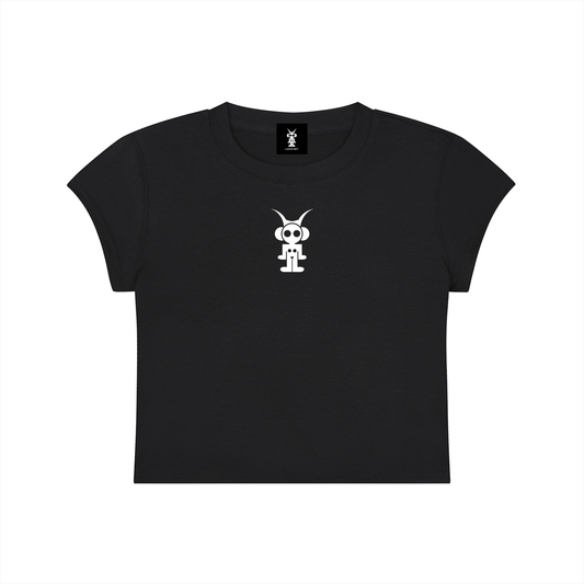 Liquid Sky Slim-Fit Cropped