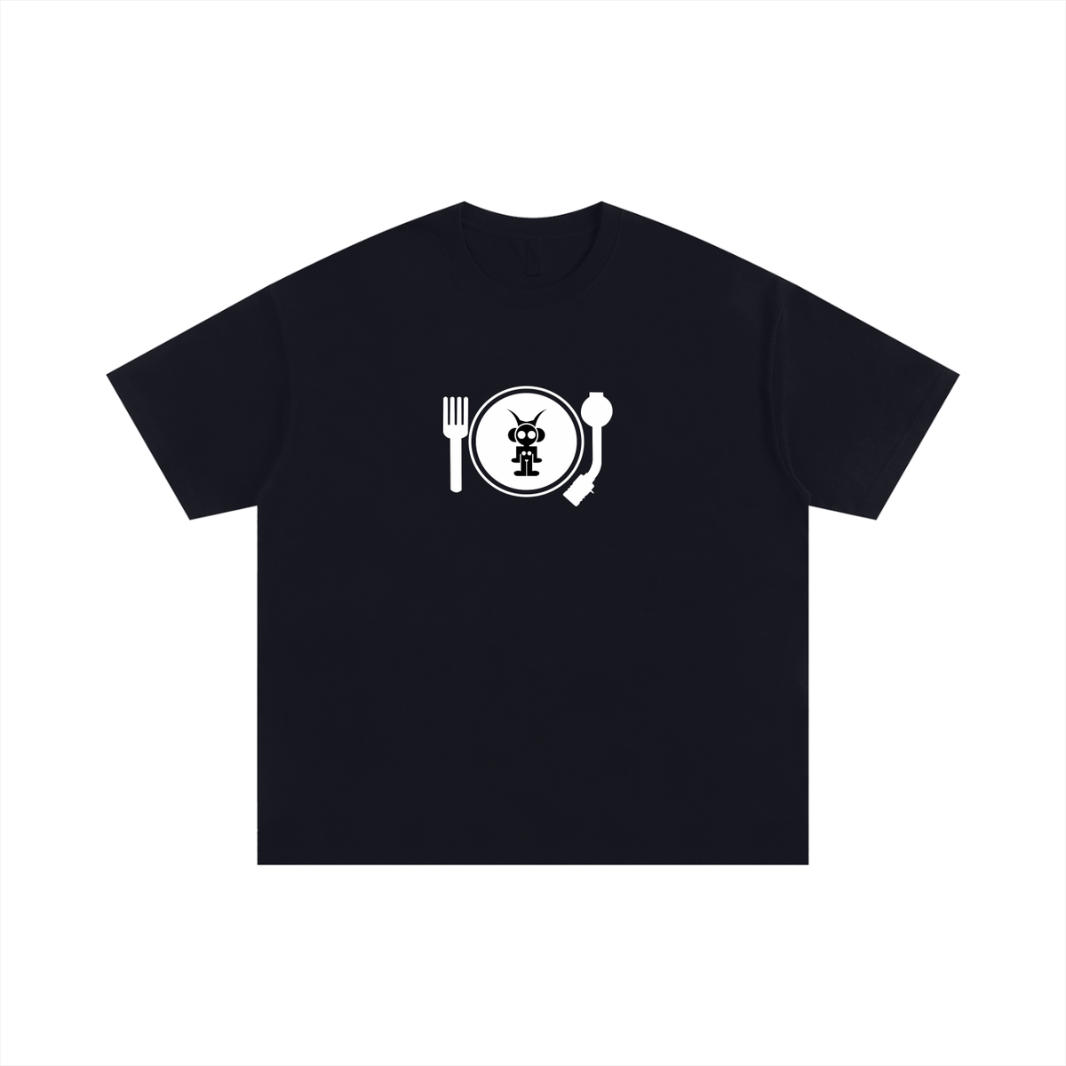 Plate Logo Oversized Heavy T