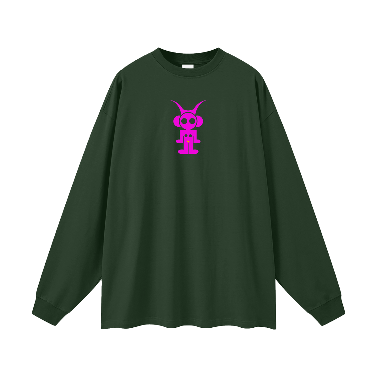 Astro Pink Oversized 9oz  Unisex Long Sleeve T