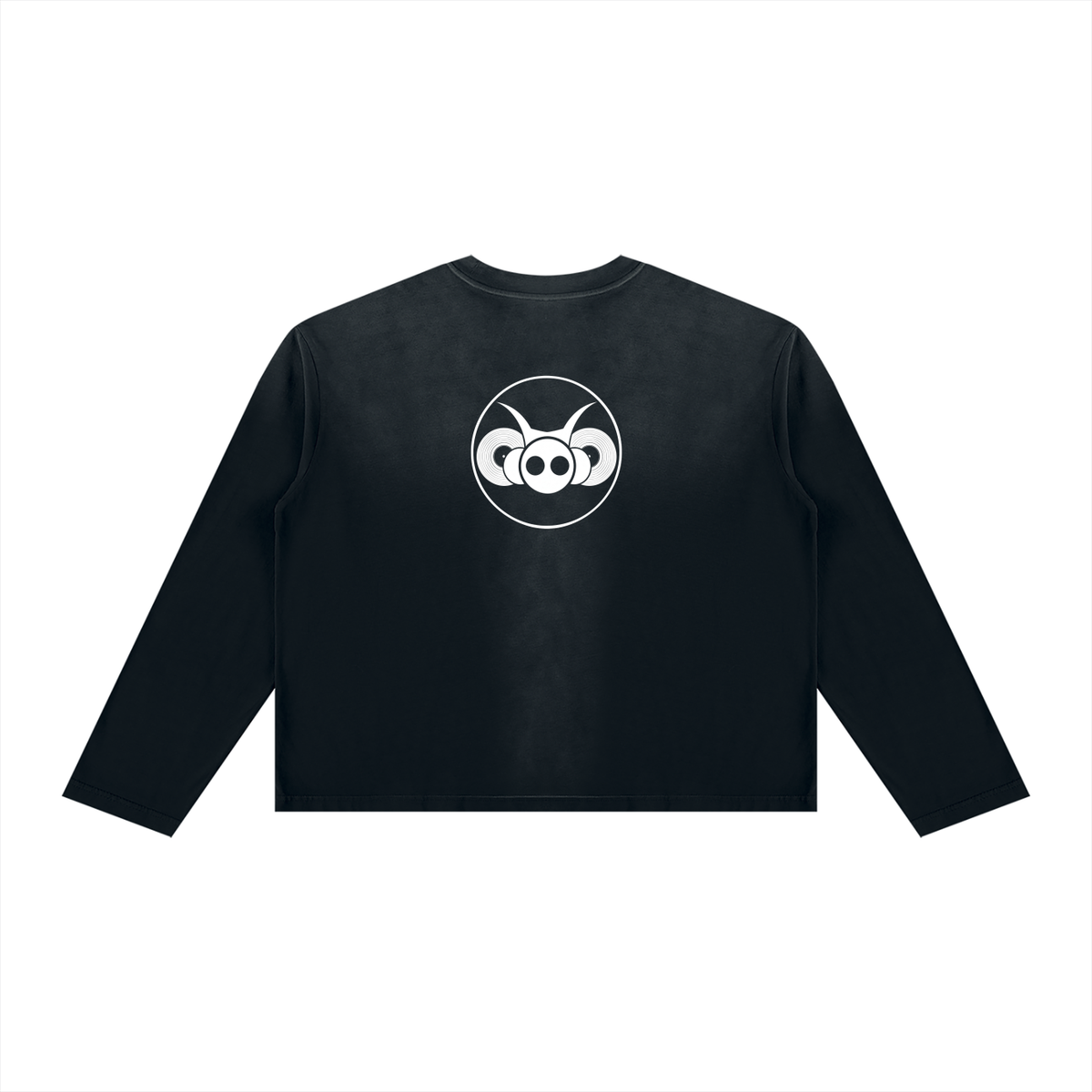 VINYL  Sunfade Boxy Long Sleeve T-Shirt
