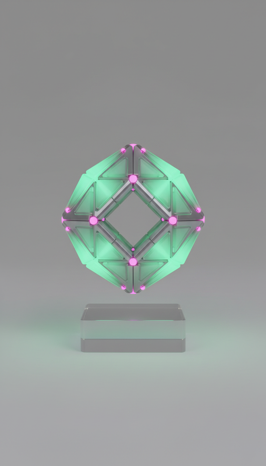 Glowing Green UV-Reactive Rave Accessory