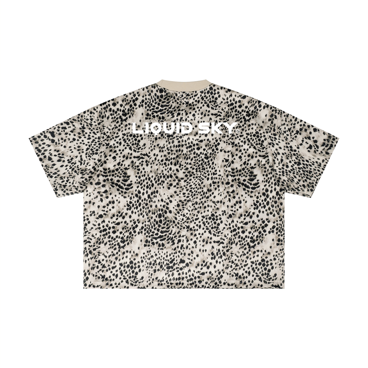 Astro head Leopard  Boxy T