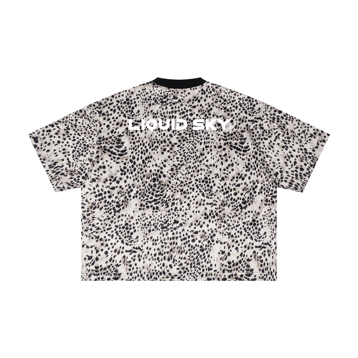 Astro head Leopard  Boxy T