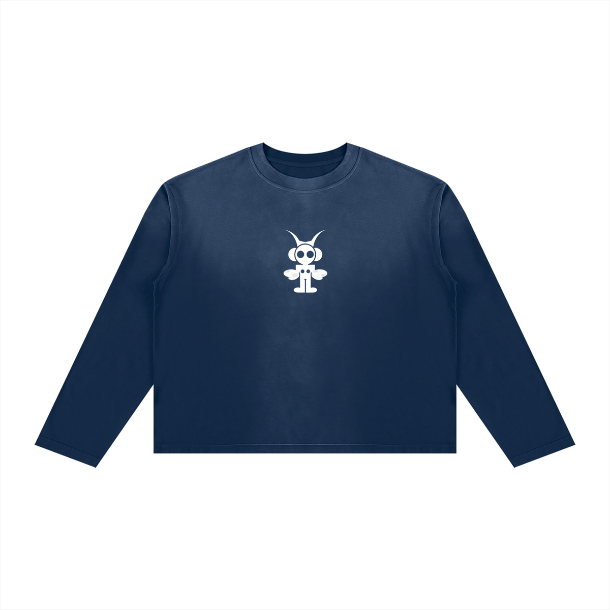 VINYL  Sunfade Boxy Long Sleeve T-Shirt