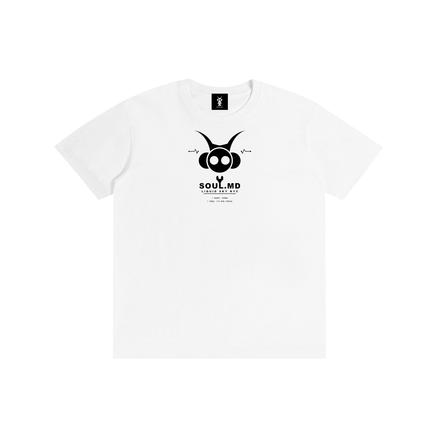 Soul.md blk print T-Shirt