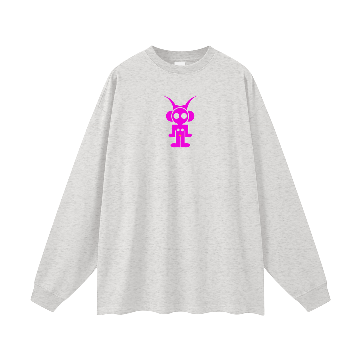 Astro Pink Oversized 9oz  Unisex Long Sleeve T