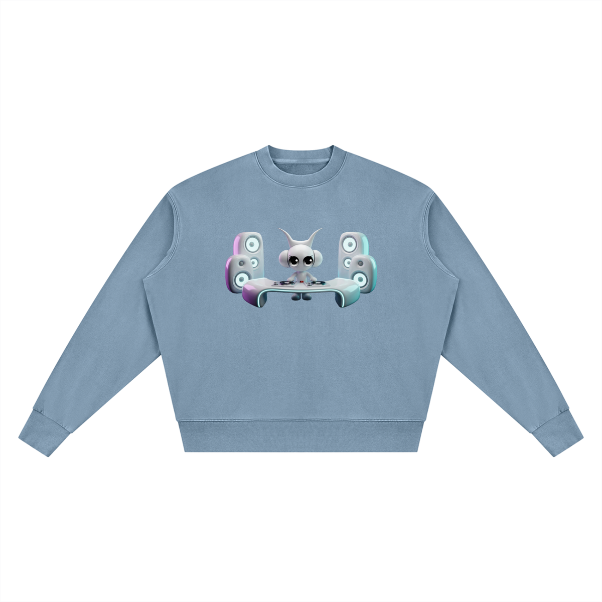 ASTRO 3DJ Sweatshirt( vintage wash)