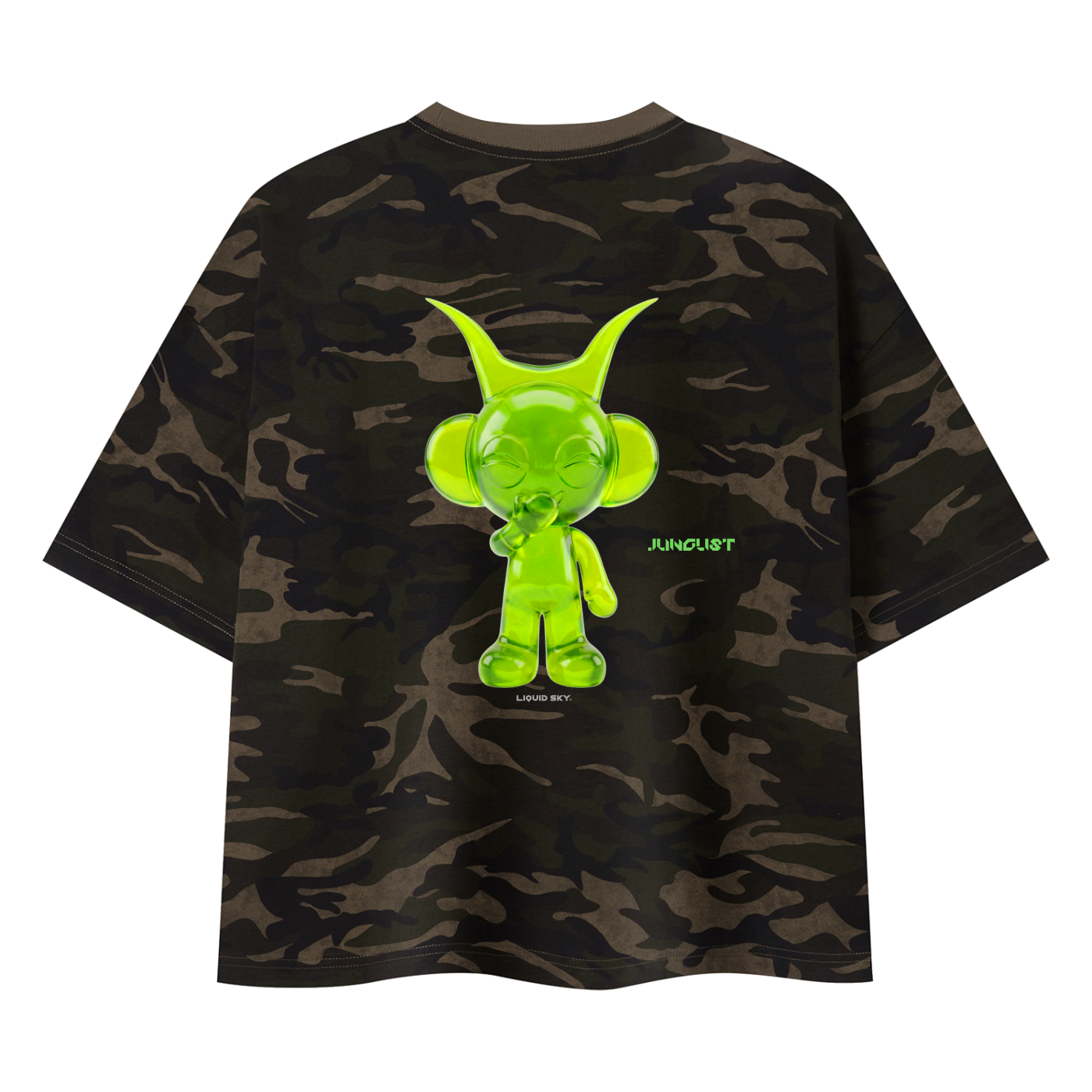 Gummie Junglist Camo T