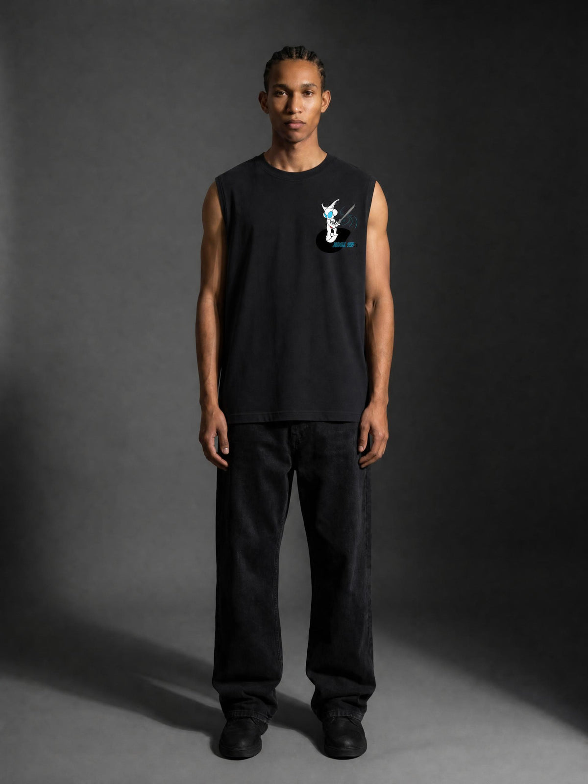 Jungle Sky Sleeveless  Tank Top