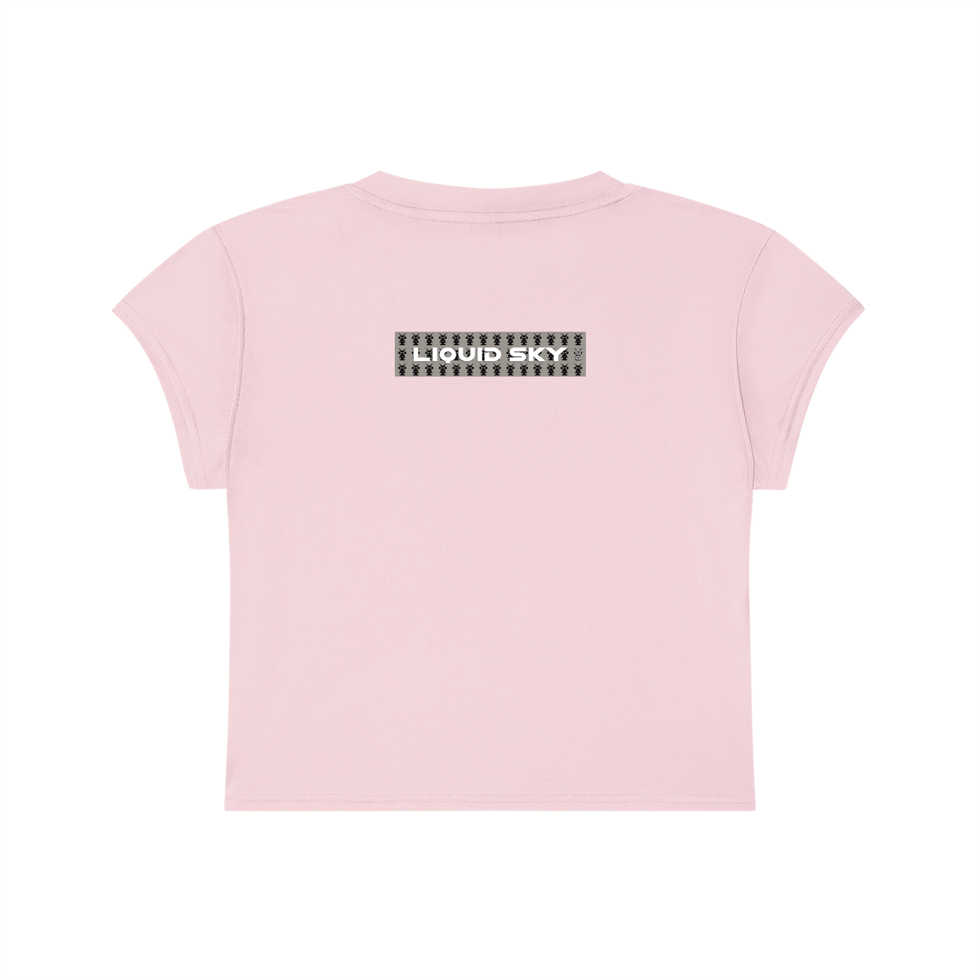 Liquid Sky Slim-Fit Cropped