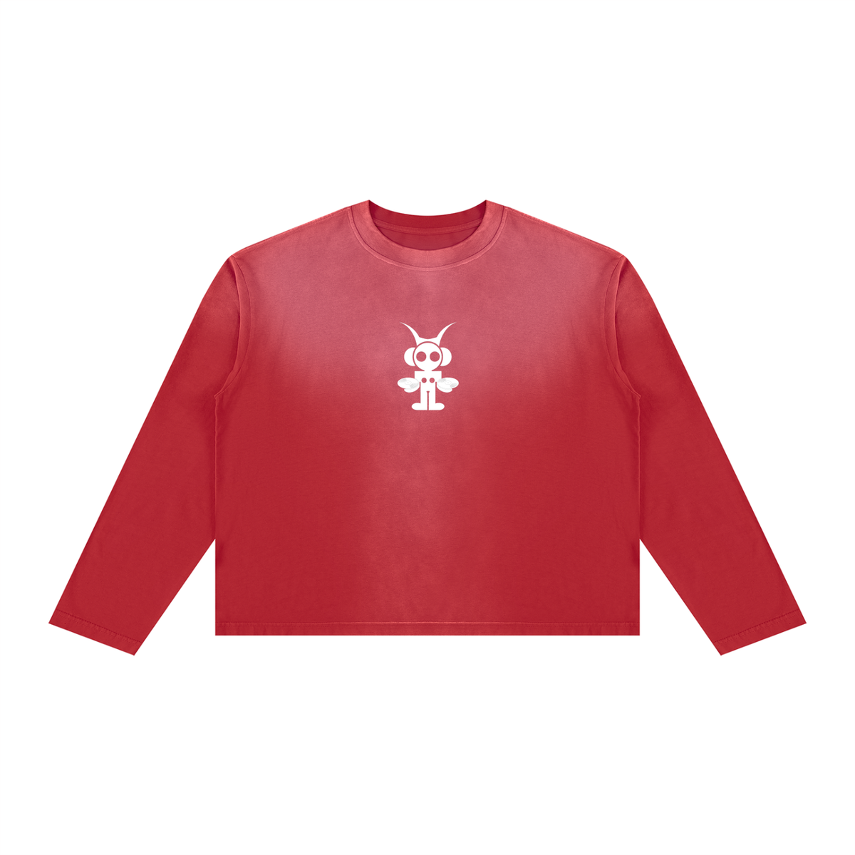 VINYL  Sunfade Boxy Long Sleeve T-Shirt
