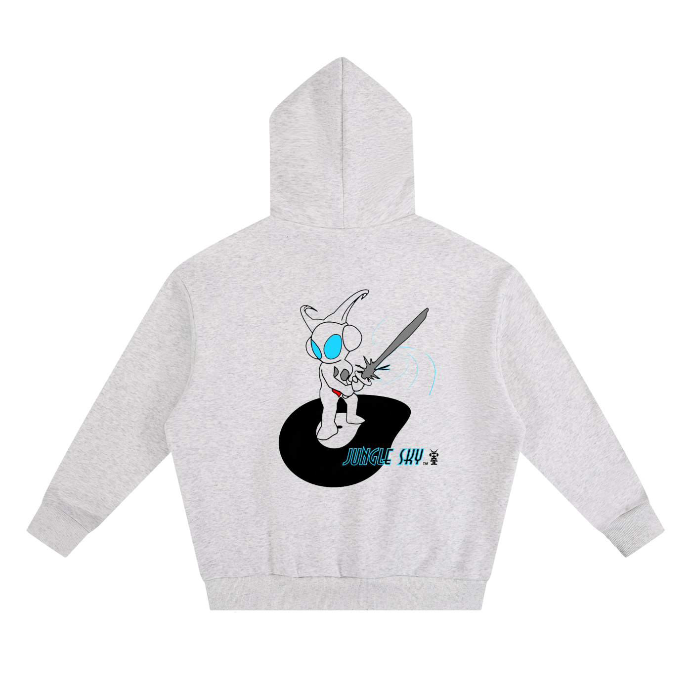 JUNGLE SKY  Boxy Hoodie