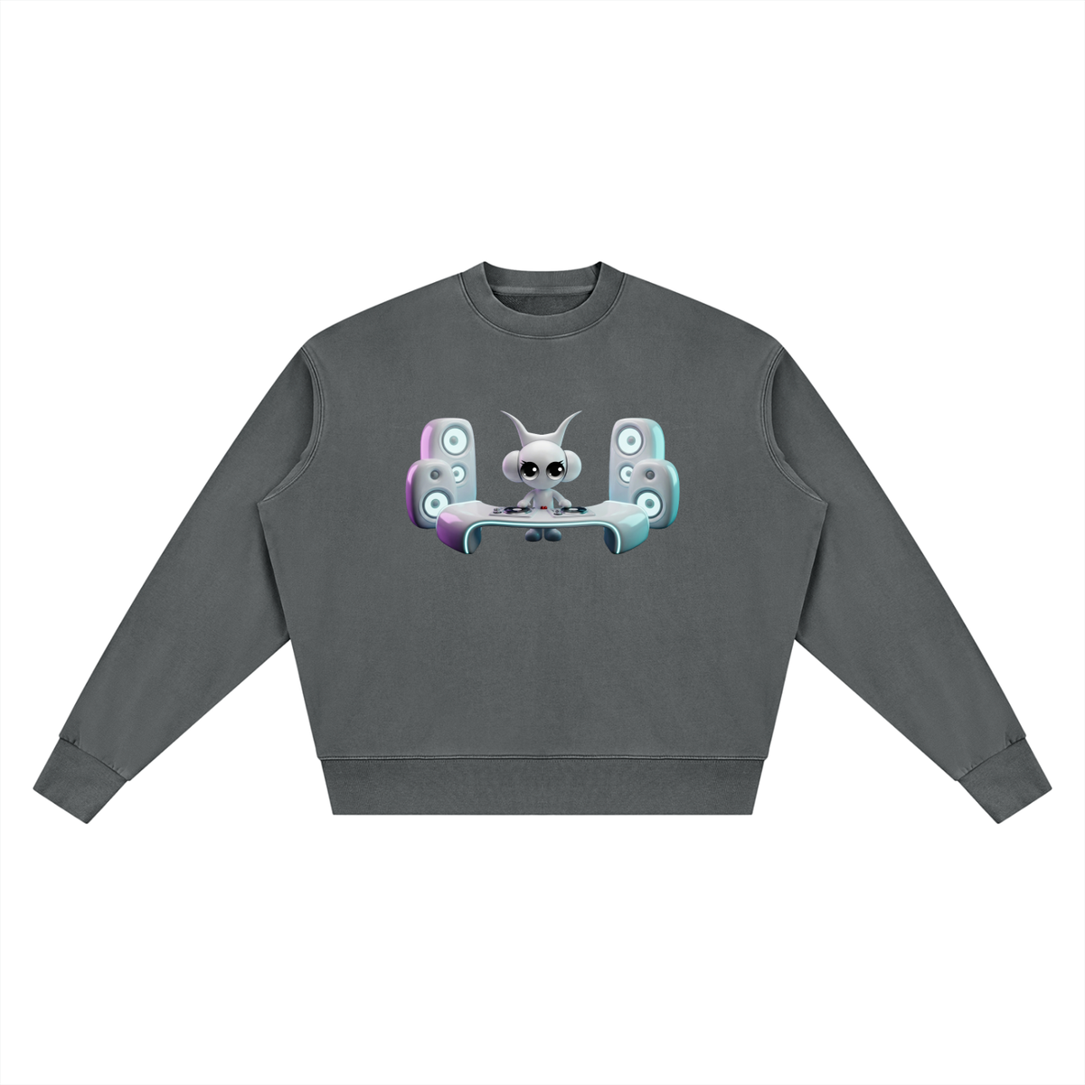 ASTRO 3DJ Sweatshirt( vintage wash)