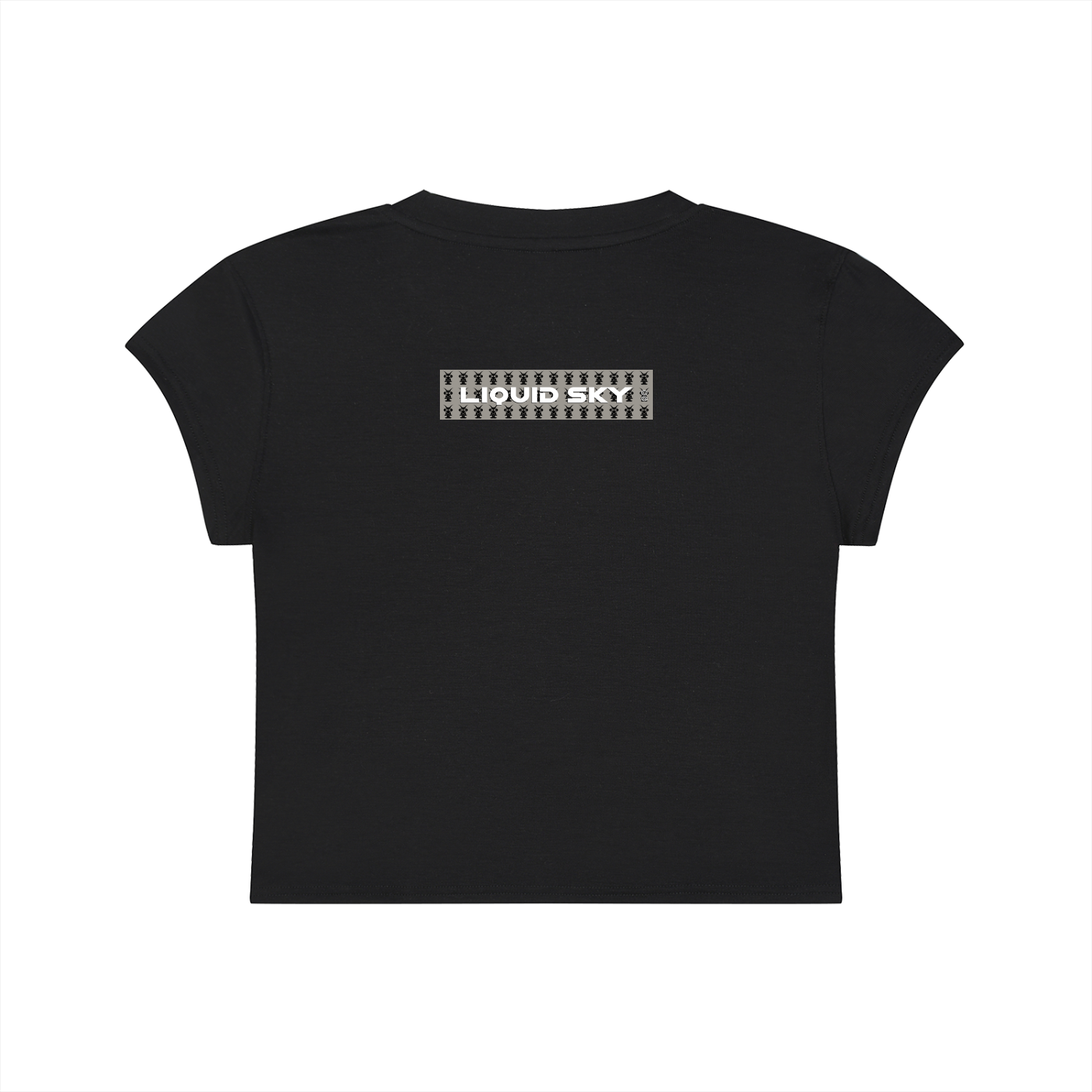 Liquid Sky Slim-Fit Cropped