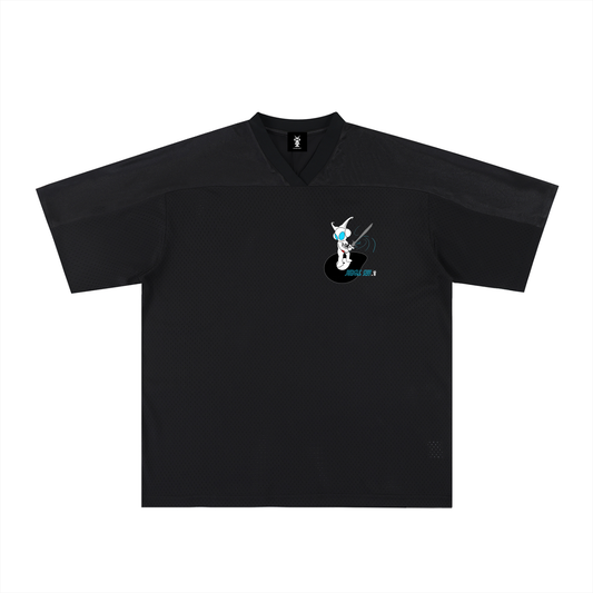 JUNGLE  SKY  V-Neck Soccer Jersey
