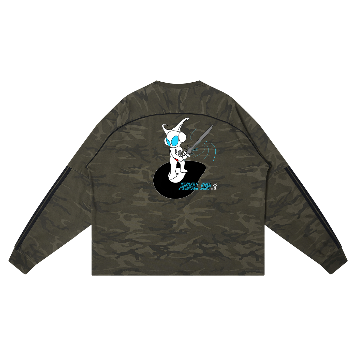 Jungle Sky heavy Cotton Camo  LS
