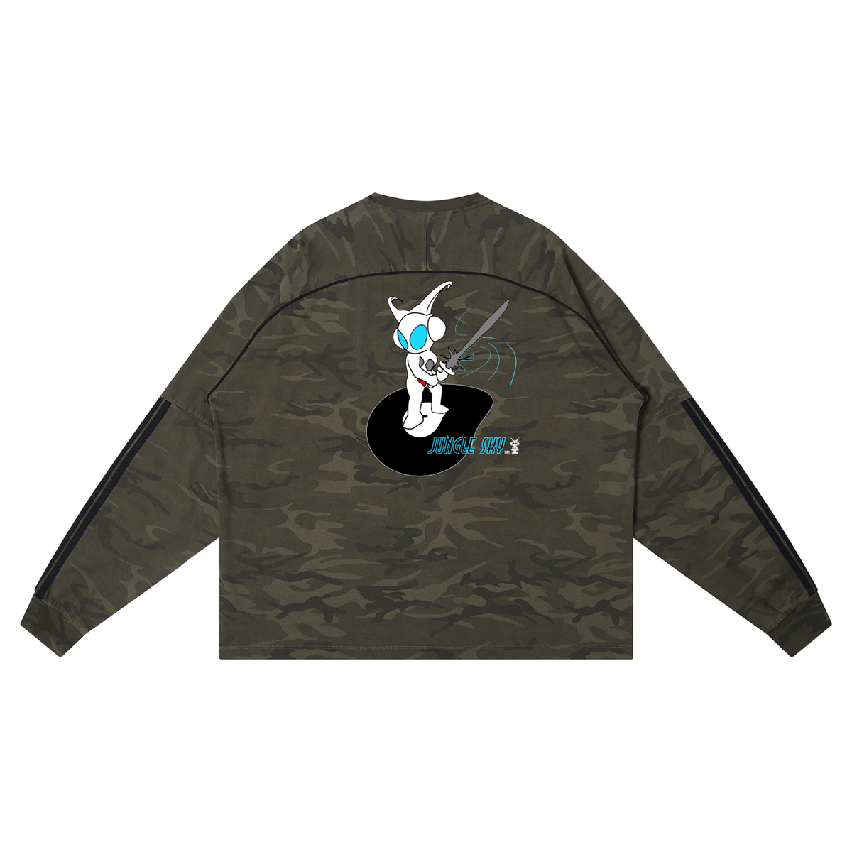 Jungle Sky heavy Cotton Camo  LS