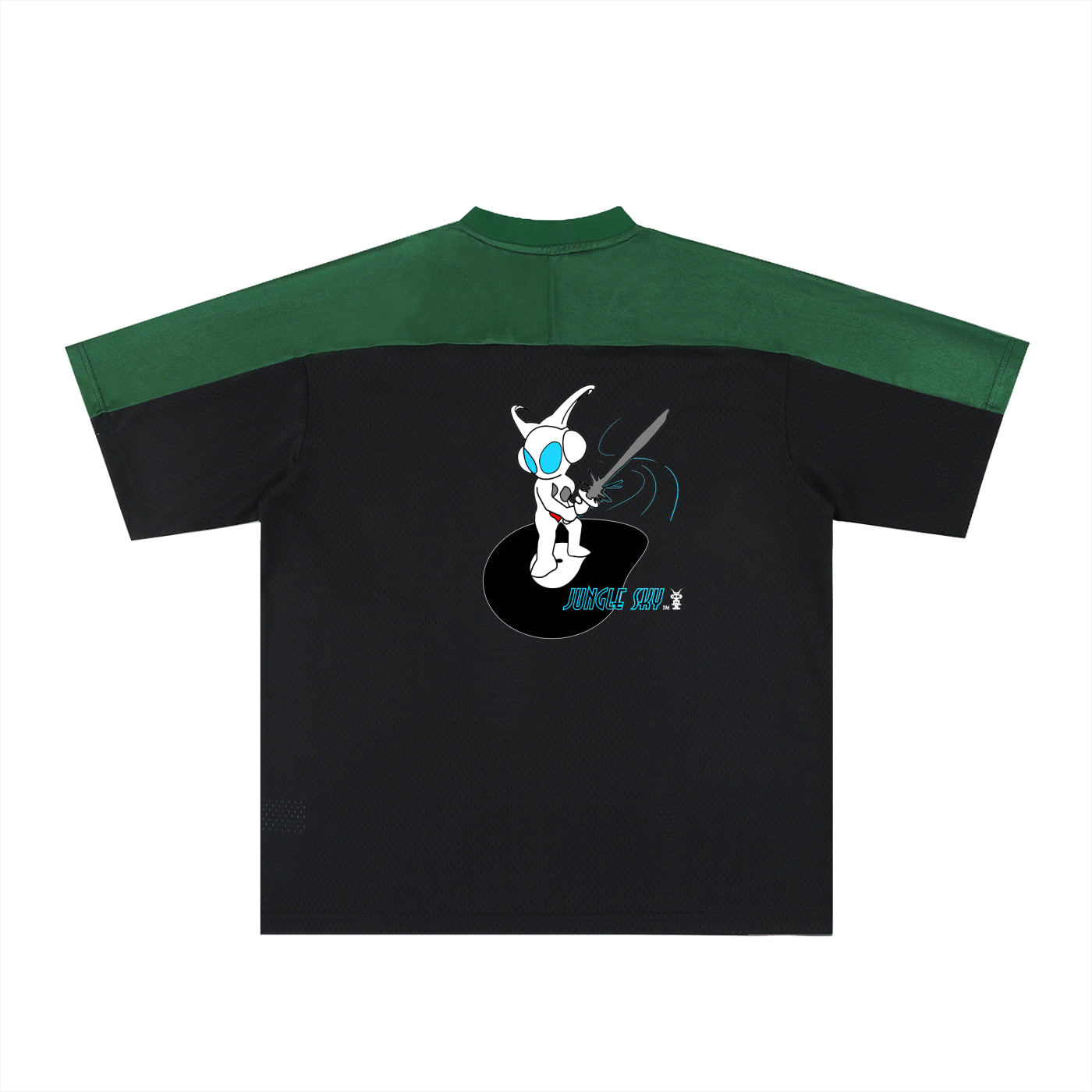 JUNGLE  SKY Soccer Jersey - Black