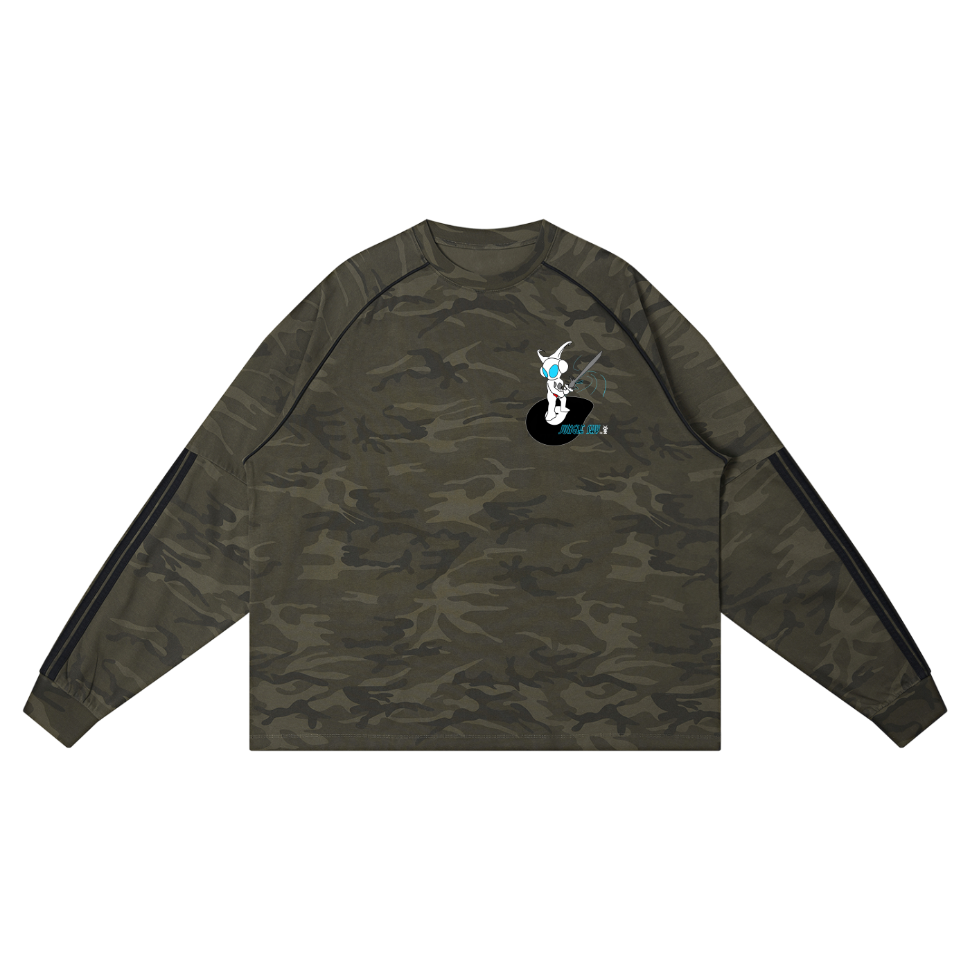 Jungle Sky heavy Cotton Camo  LS