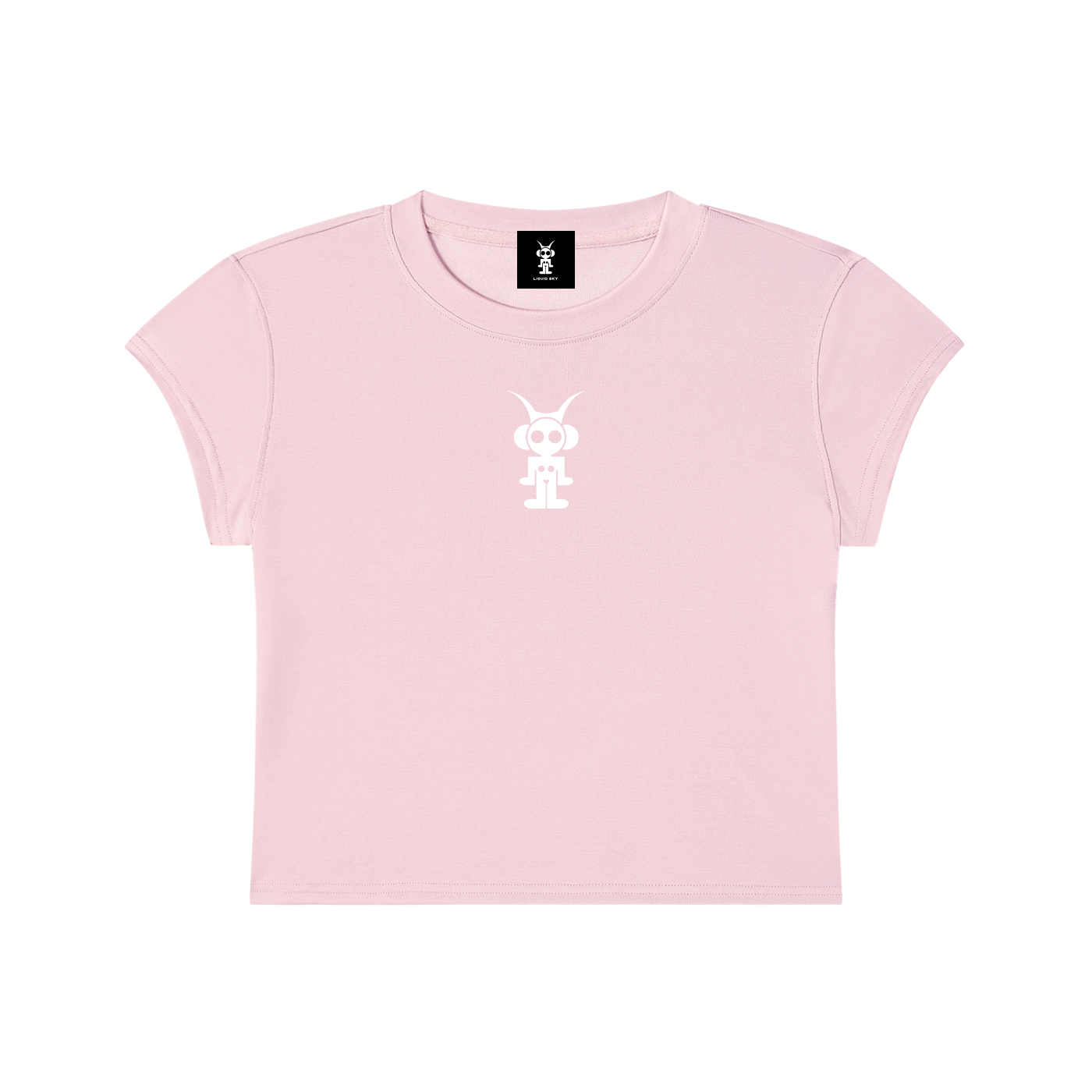 Liquid Sky Slim-Fit Cropped