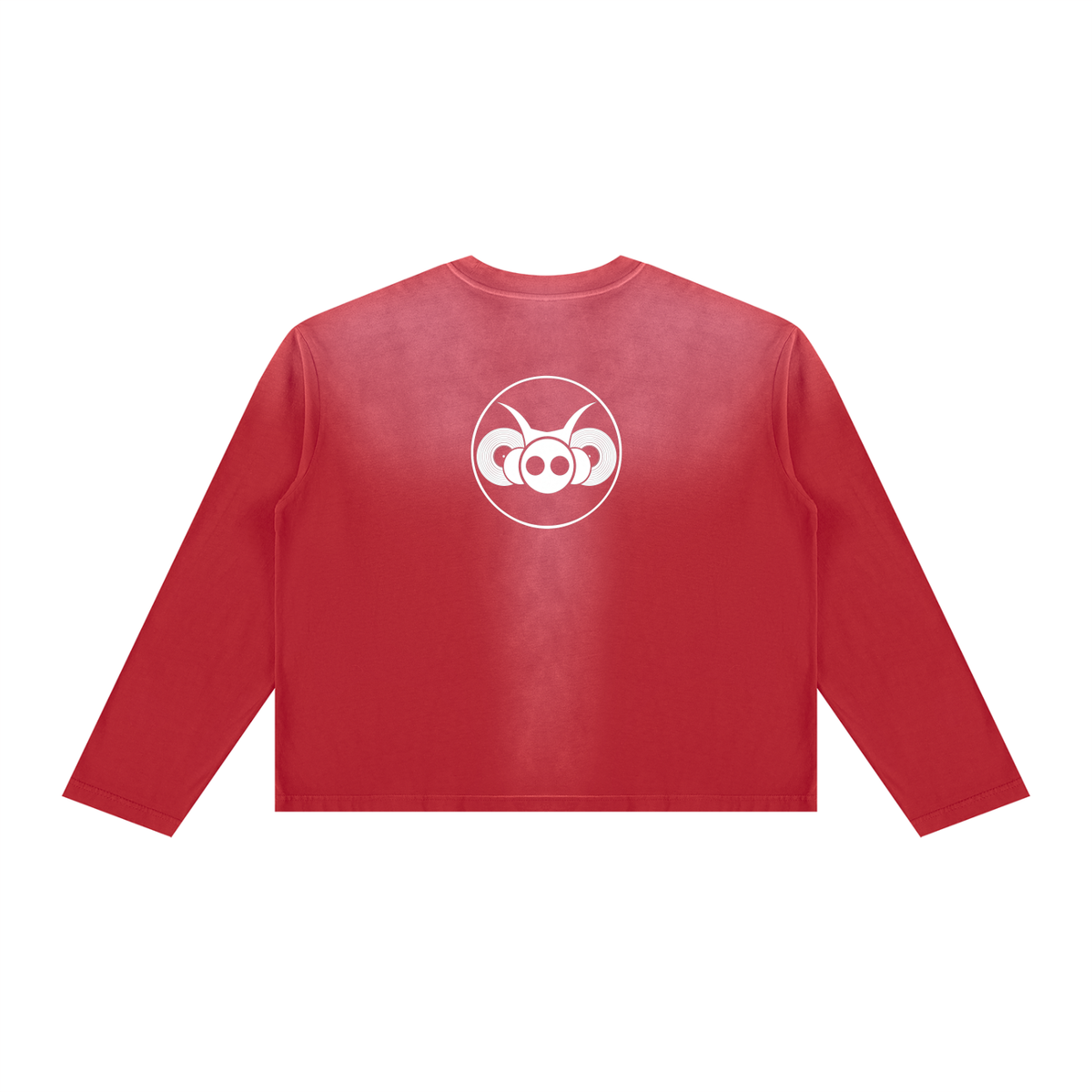VINYL  Sunfade Boxy Long Sleeve T-Shirt