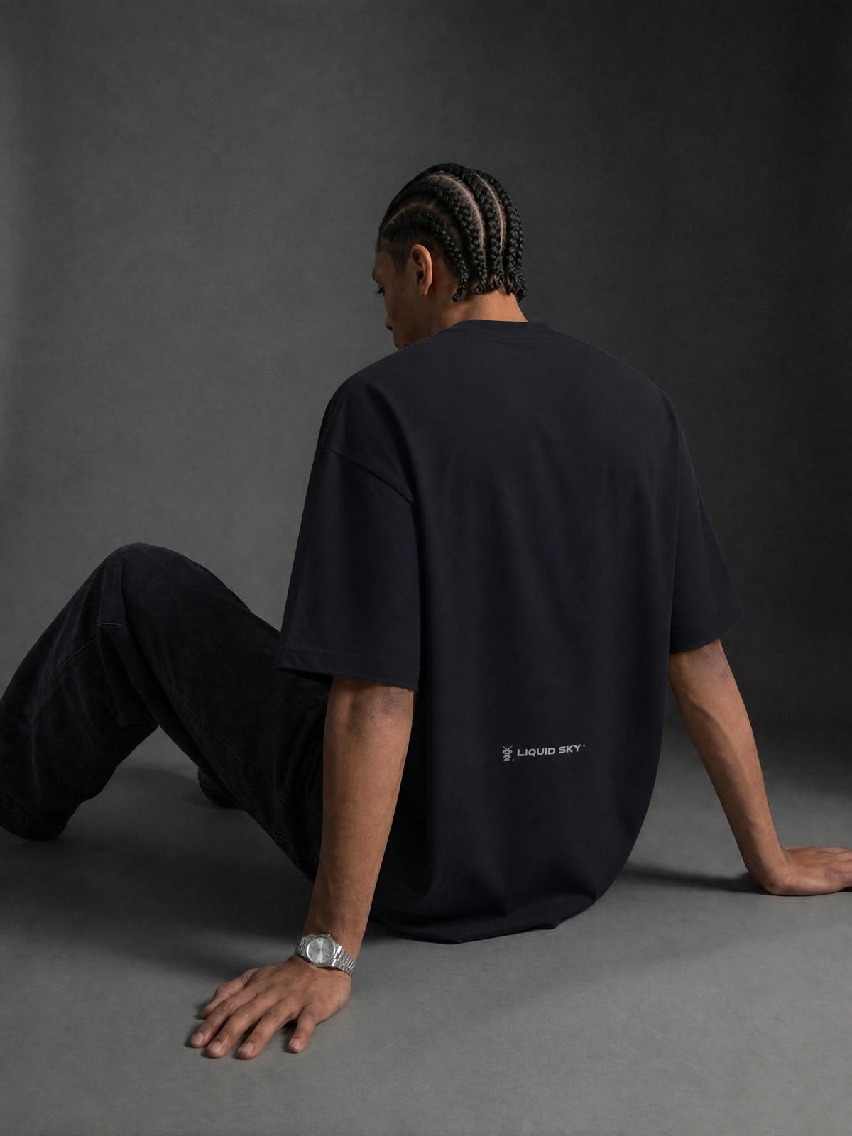 Plate Logo Oversized Heavy T