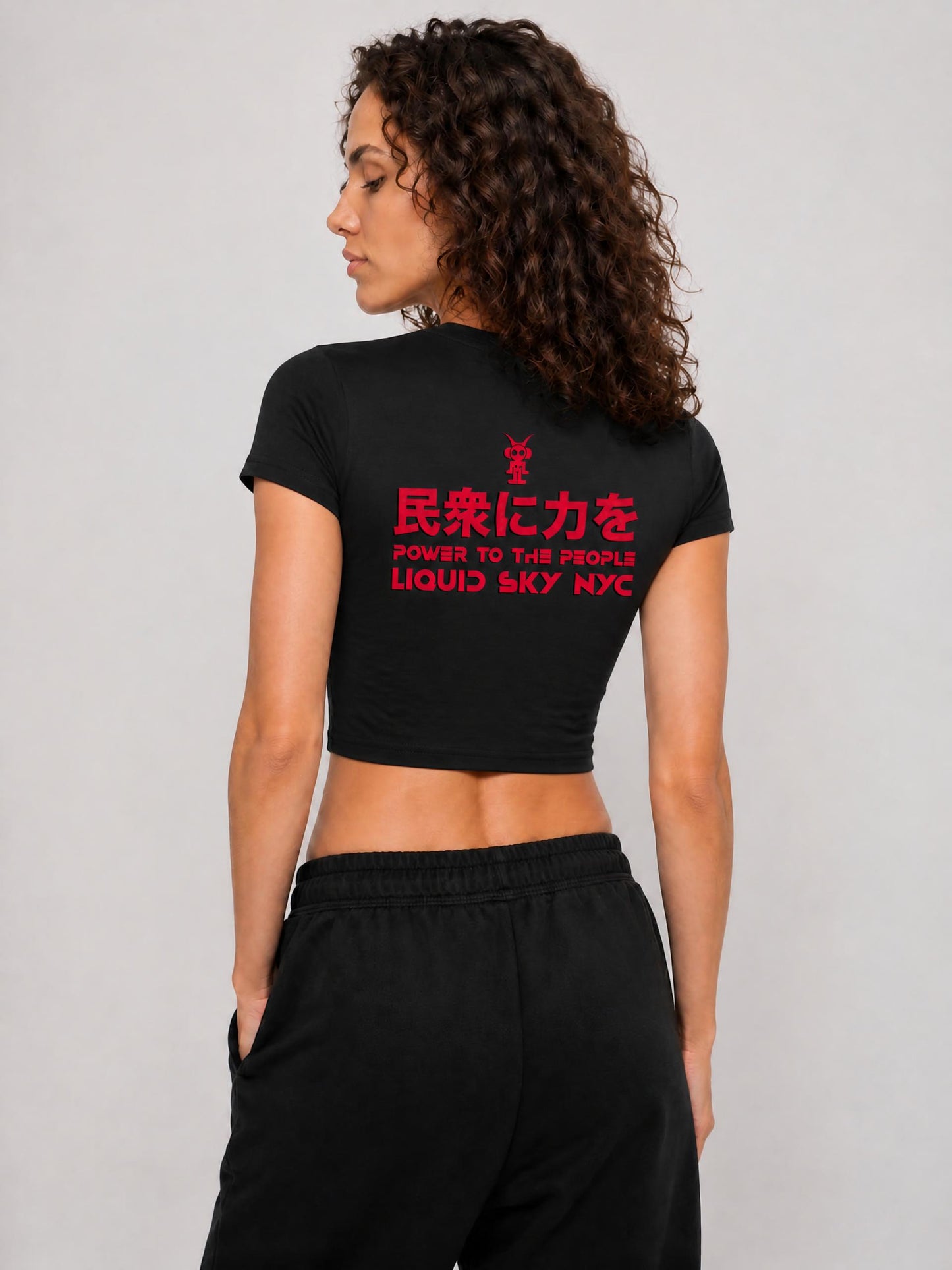 POWER Slim-Fit Cropped top