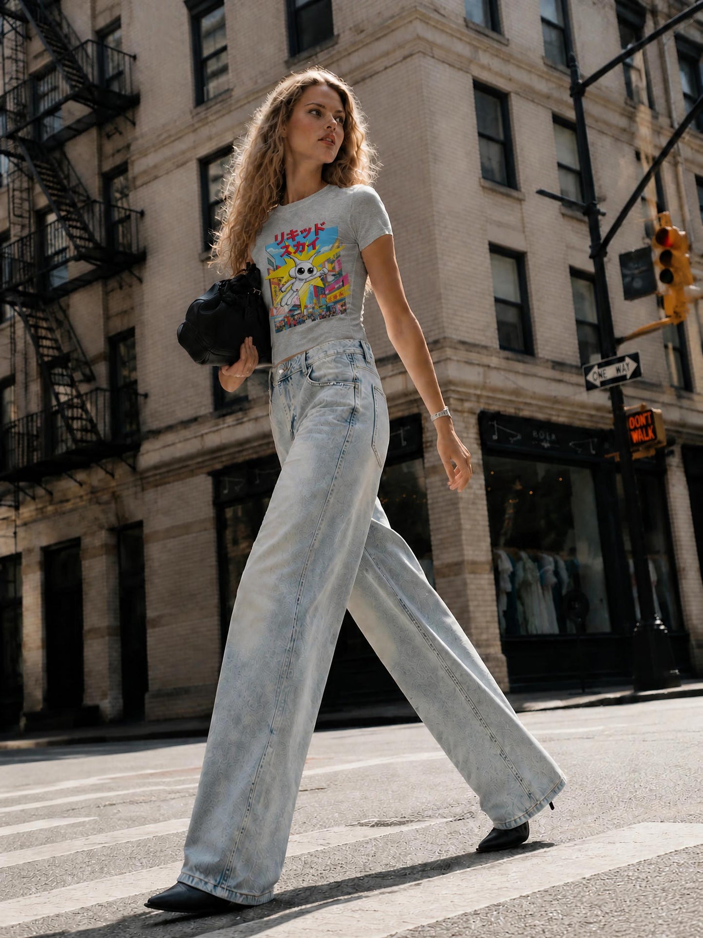 POWER Slim-Fit Cropped top