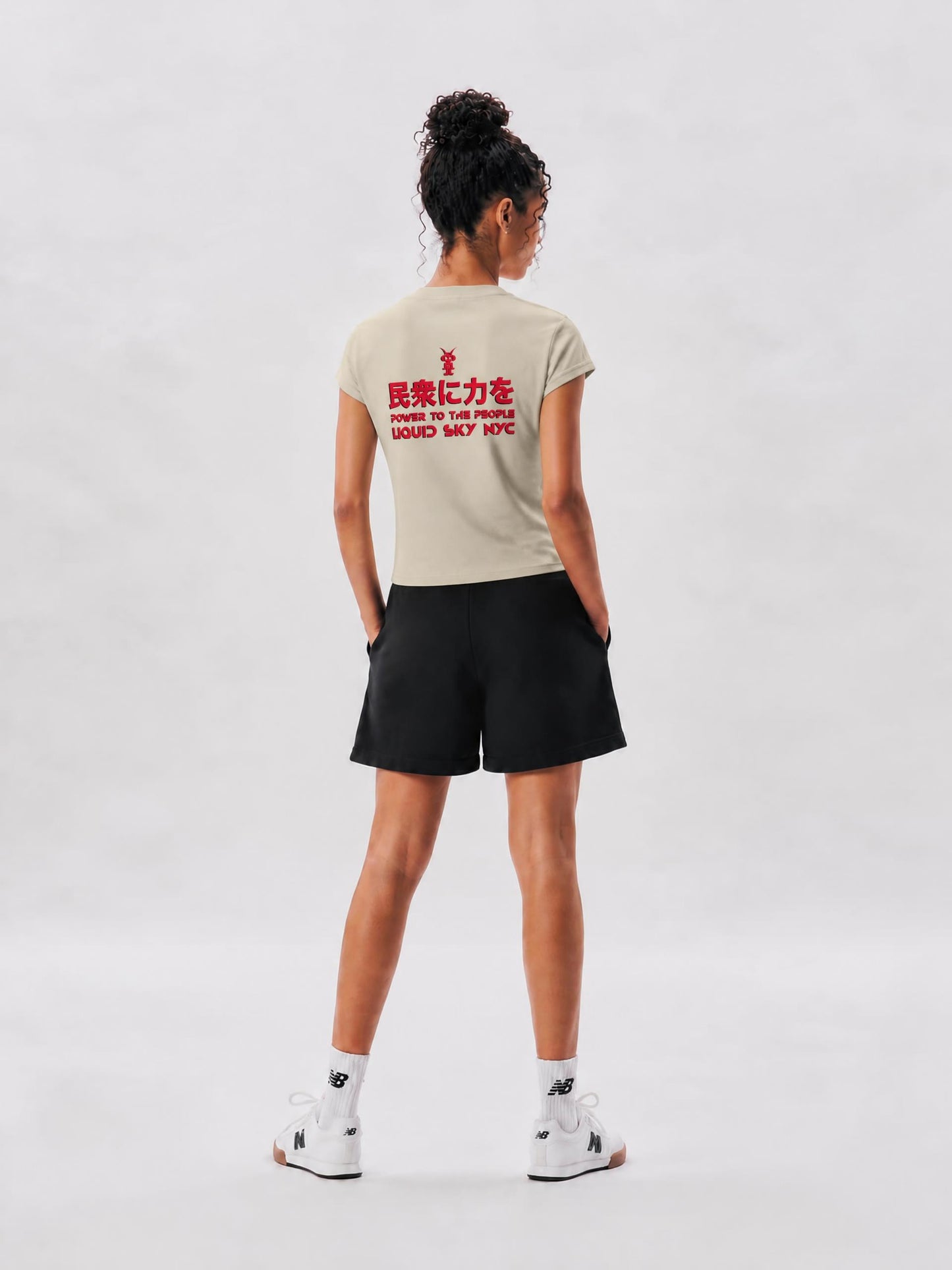 POWER Slim-Fit Cropped top