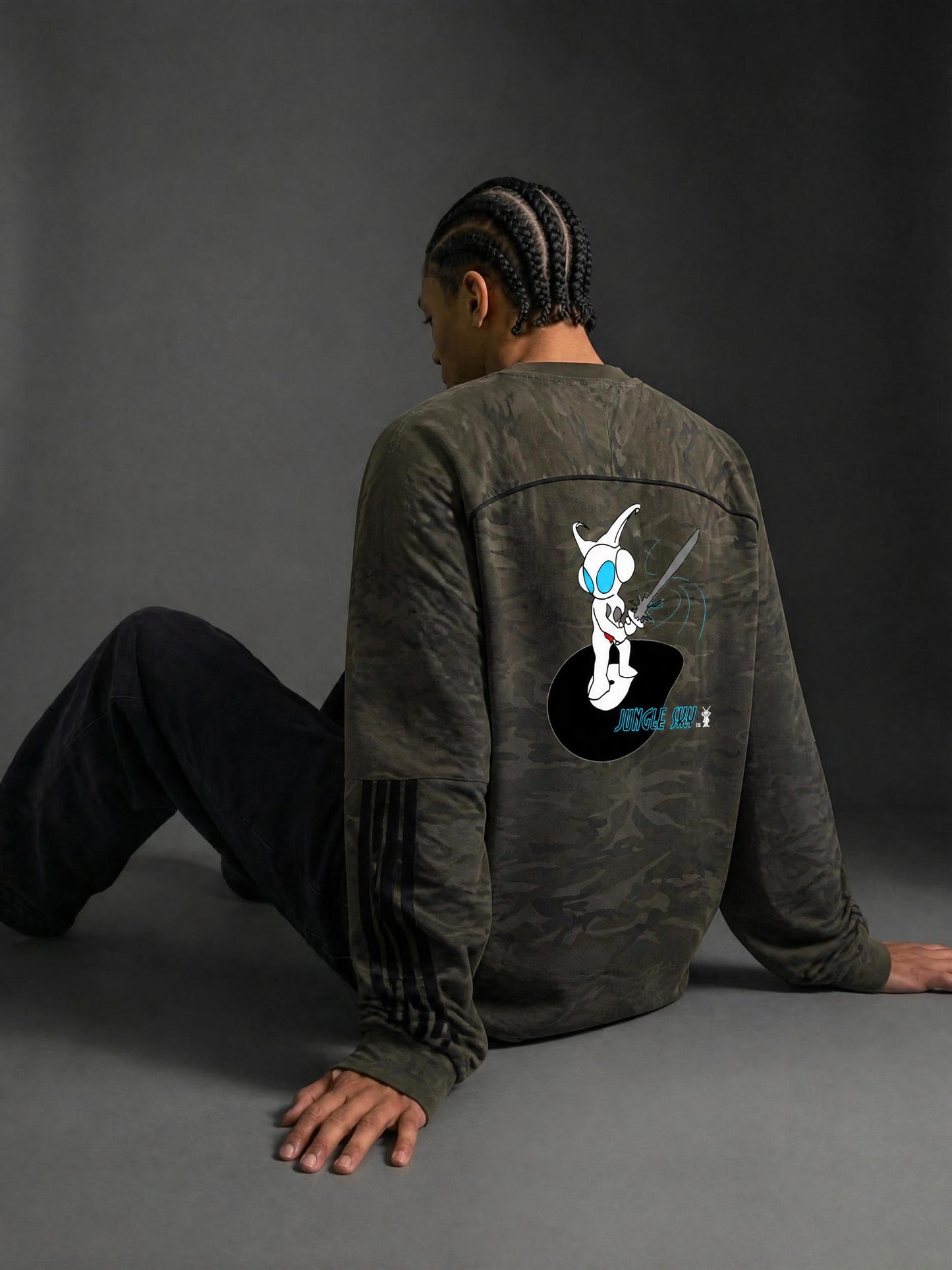 Jungle Sky heavy Cotton Camo  LS