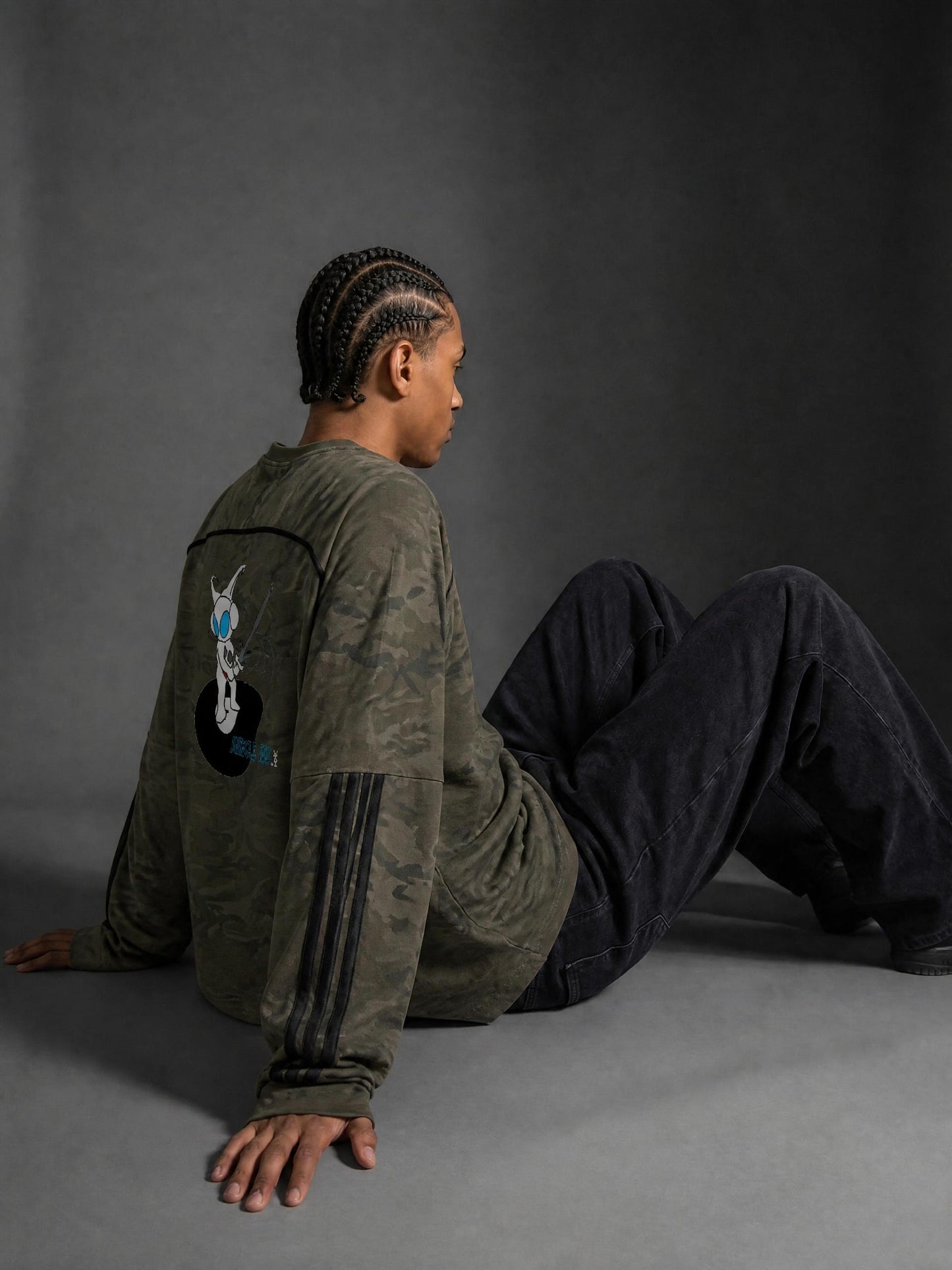 Jungle Sky heavy Cotton Camo  LS