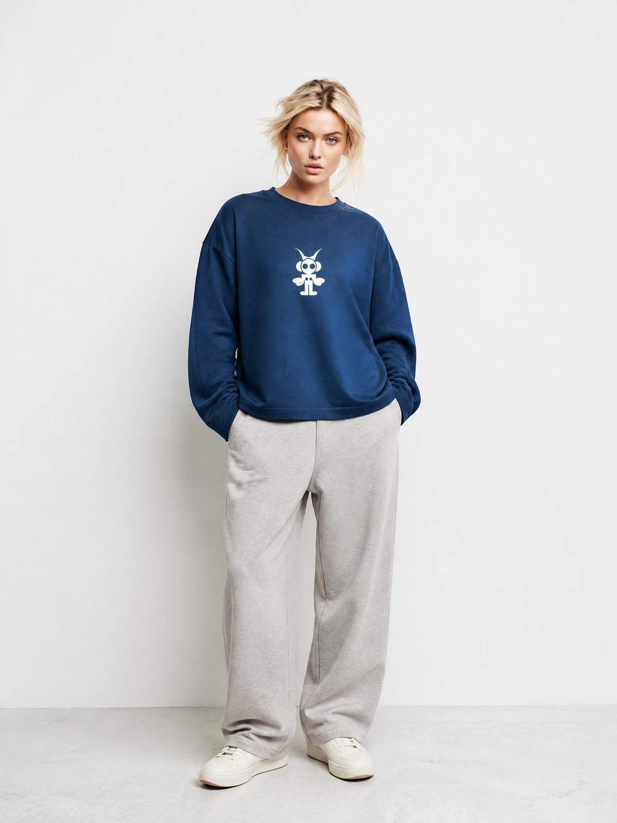 VINYL  Sunfade Boxy Long Sleeve T-Shirt