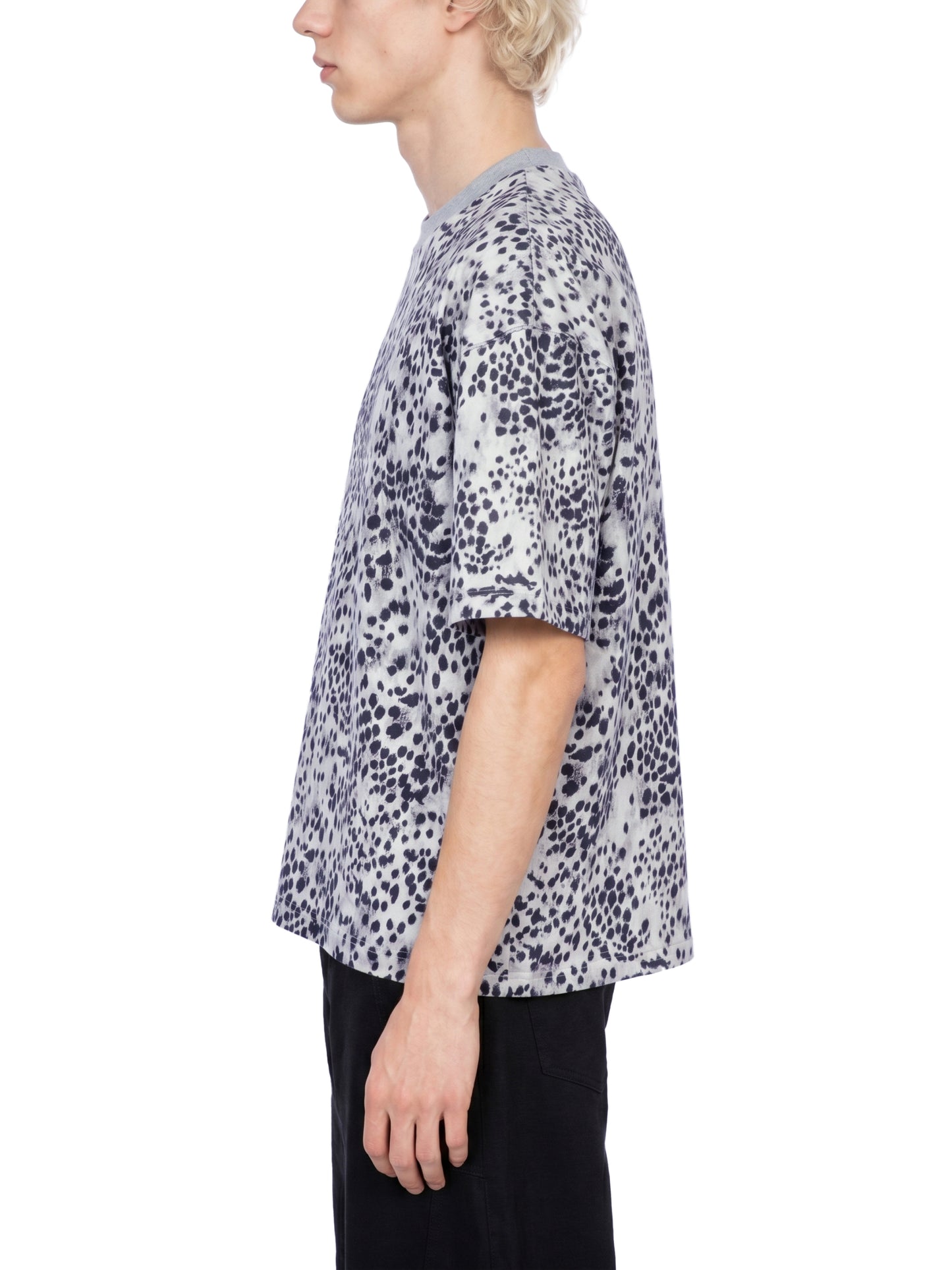 Astro head Leopard  Boxy T