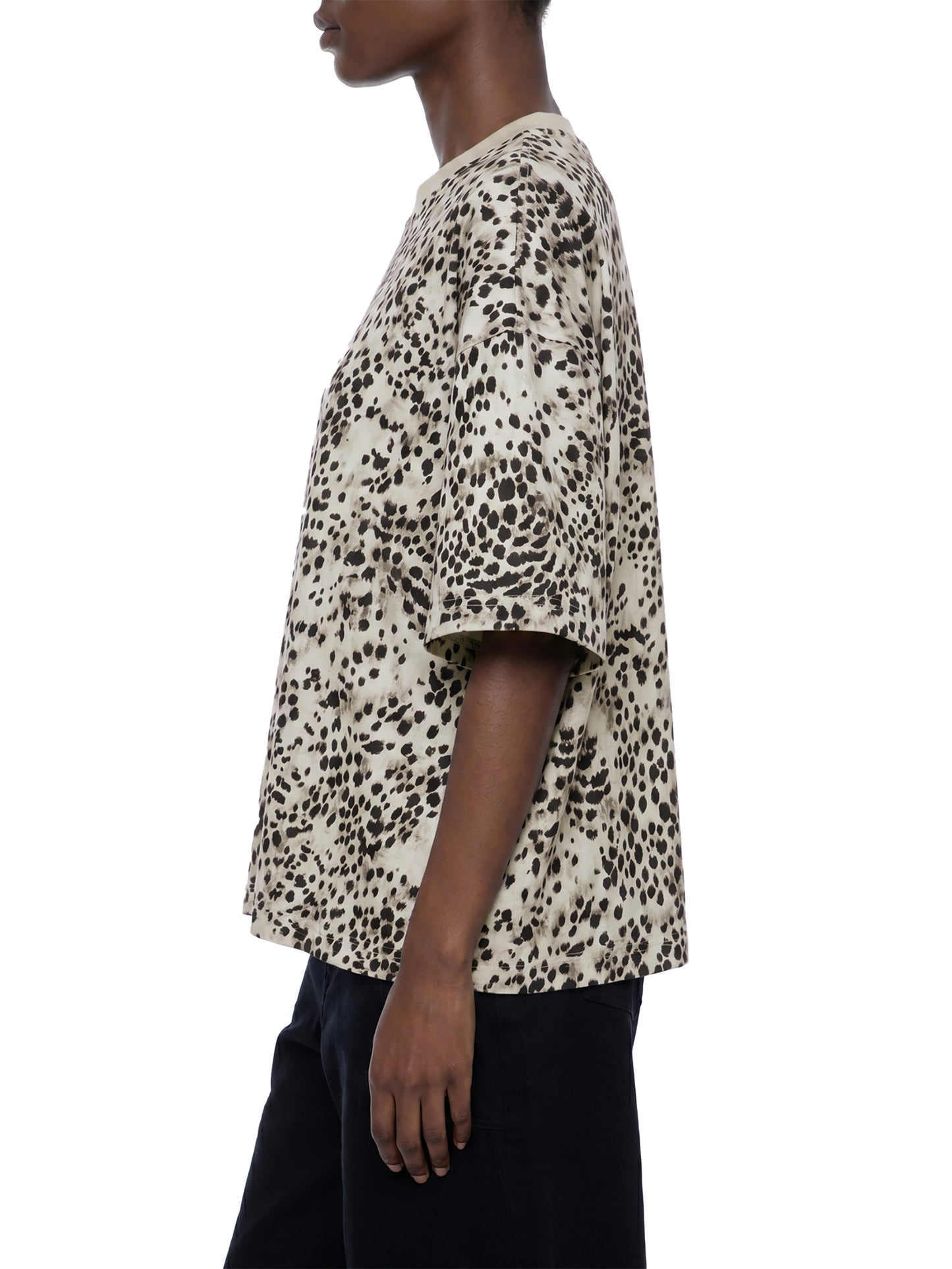Astro head Leopard  Boxy T
